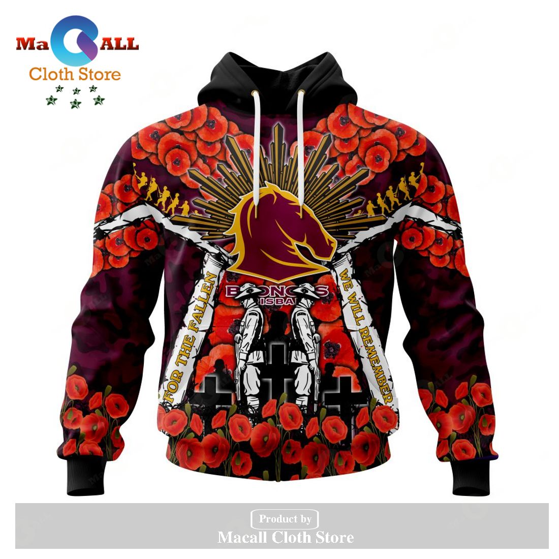 Brisbane Broncos - Specialized 2023 Anzac Jersey Concepts Hoodie Sweatshirt 3D LIMITED EDITION Brisbane Broncos - Specialized 2023 Anzac Jersey Concepts Hoodie Sweatshirt 3D LIMITED EDITION