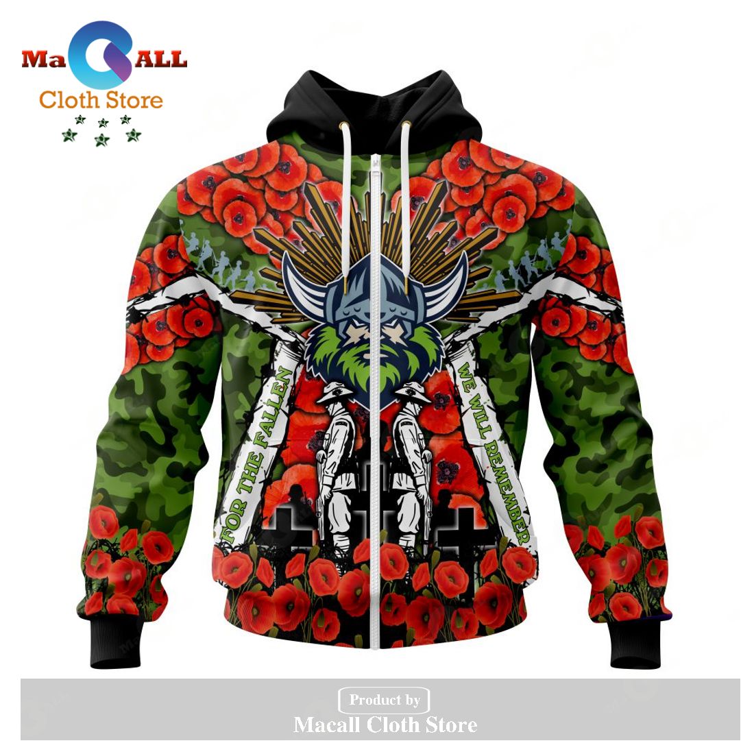 Canberra Raiders - Specialized 2023 Anzac Jersey Concepts Hoodie Sweatshirt 3D LIMITED EDITION Canberra Raiders - Specialized 2023 Anzac Jersey Concepts Hoodie Sweatshirt 3D LIMITED EDITION