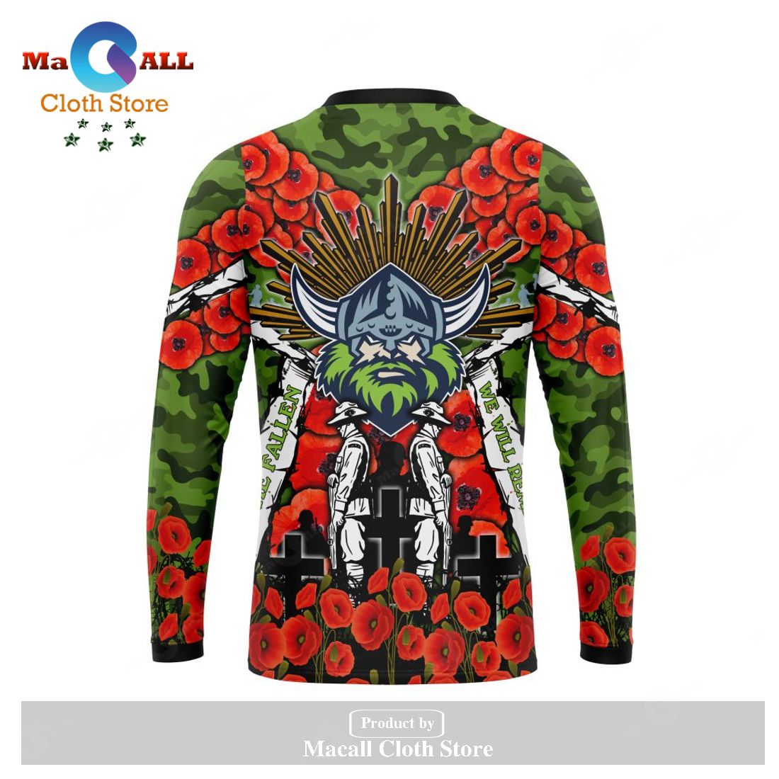 Canberra Raiders - Specialized 2023 Anzac Jersey Concepts Hoodie Sweatshirt 3D LIMITED EDITION Canberra Raiders - Specialized 2023 Anzac Jersey Concepts Hoodie Sweatshirt 3D LIMITED EDITION