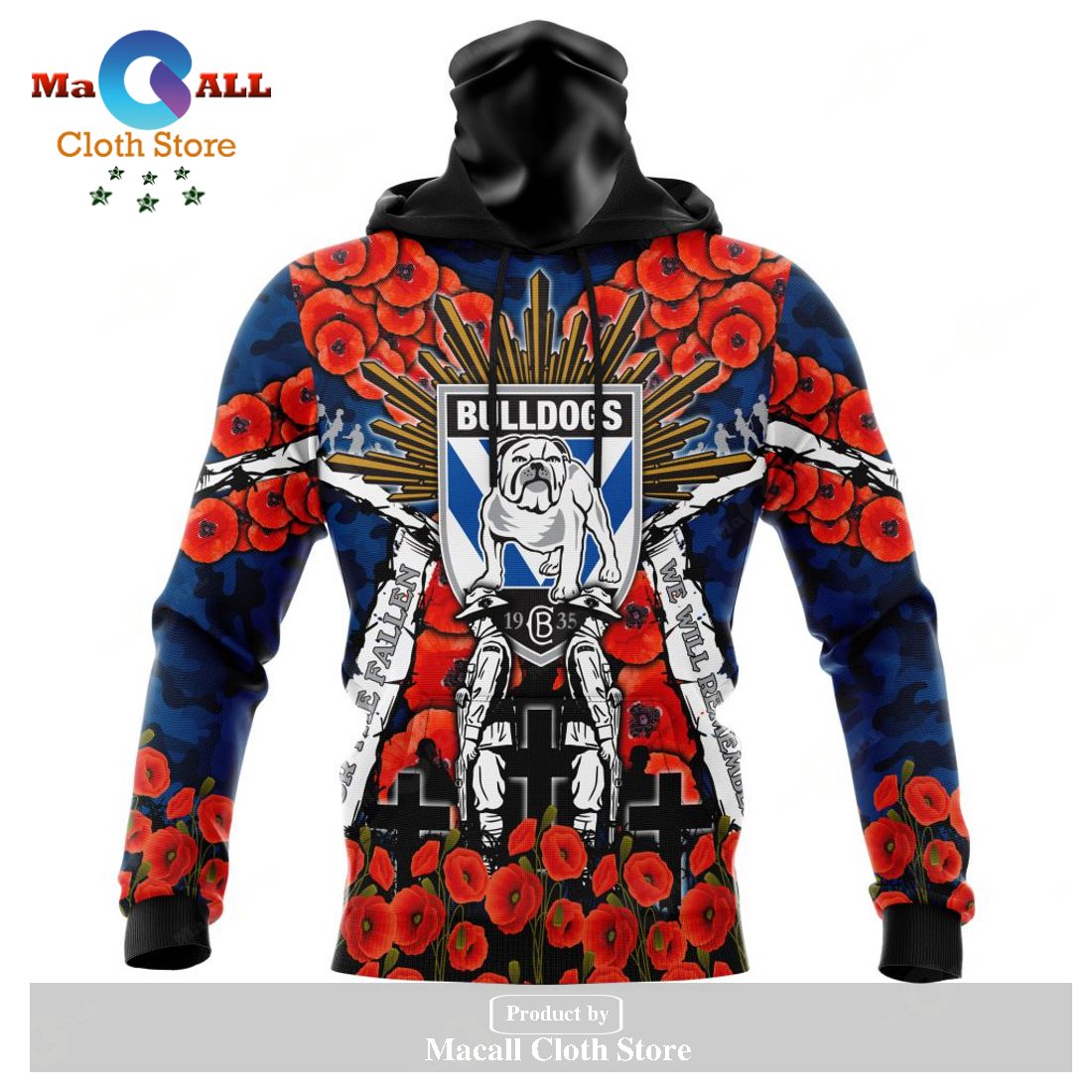 Canterbury-Bankstown Bulldogs - Specialized 2023 Anzac Jersey Concepts Hoodie Sweatshirt 3D LIMITED EDITION Canterbury-Bankstown Bulldogs - Specialized 2023 Anzac Jersey Concepts Hoodie Sweatshirt 3D LIMITED EDITION