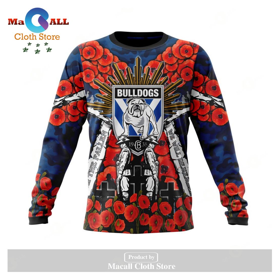 Canterbury-Bankstown Bulldogs - Specialized 2023 Anzac Jersey Concepts Hoodie Sweatshirt 3D LIMITED EDITION Canterbury-Bankstown Bulldogs - Specialized 2023 Anzac Jersey Concepts Hoodie Sweatshirt 3D LIMITED EDITION
