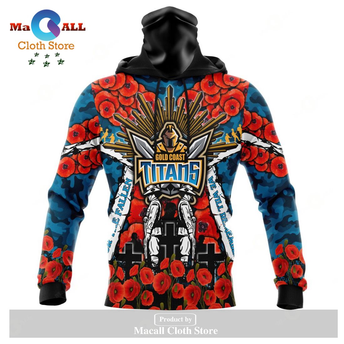 Gold Coast Titans - Specialized 2023 Anzac Jersey Concepts Hoodie Sweatshirt 3D LIMITED EDITION Gold Coast Titans - Specialized 2023 Anzac Jersey Concepts Hoodie Sweatshirt 3D LIMITED EDITION