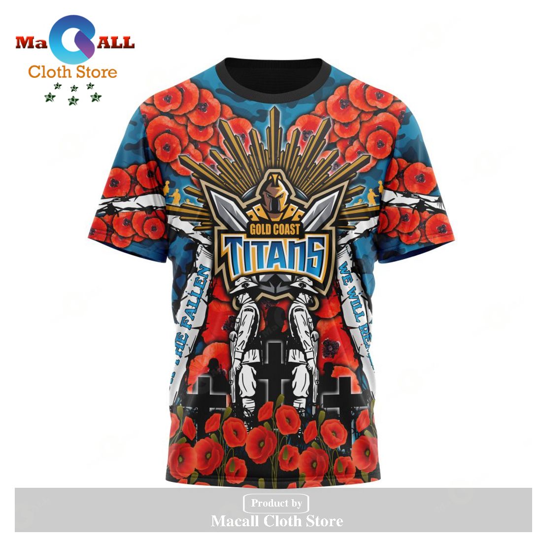 Gold Coast Titans - Specialized 2023 Anzac Jersey Concepts Hoodie Sweatshirt 3D LIMITED EDITION Gold Coast Titans - Specialized 2023 Anzac Jersey Concepts Hoodie Sweatshirt 3D LIMITED EDITION