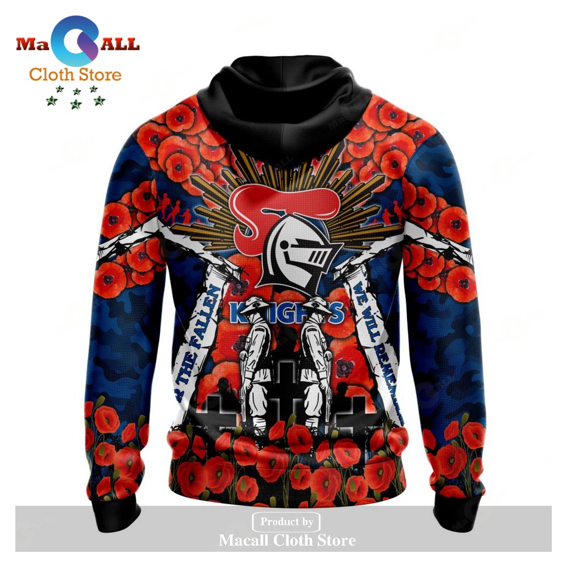 Newcastle Knights - Specialized 2023 Anzac Jersey Concepts Hoodie Sweatshirt 3D LIMITED EDITION Newcastle Knights - Specialized 2023 Anzac Jersey Concepts Hoodie Sweatshirt 3D LIMITED EDITION