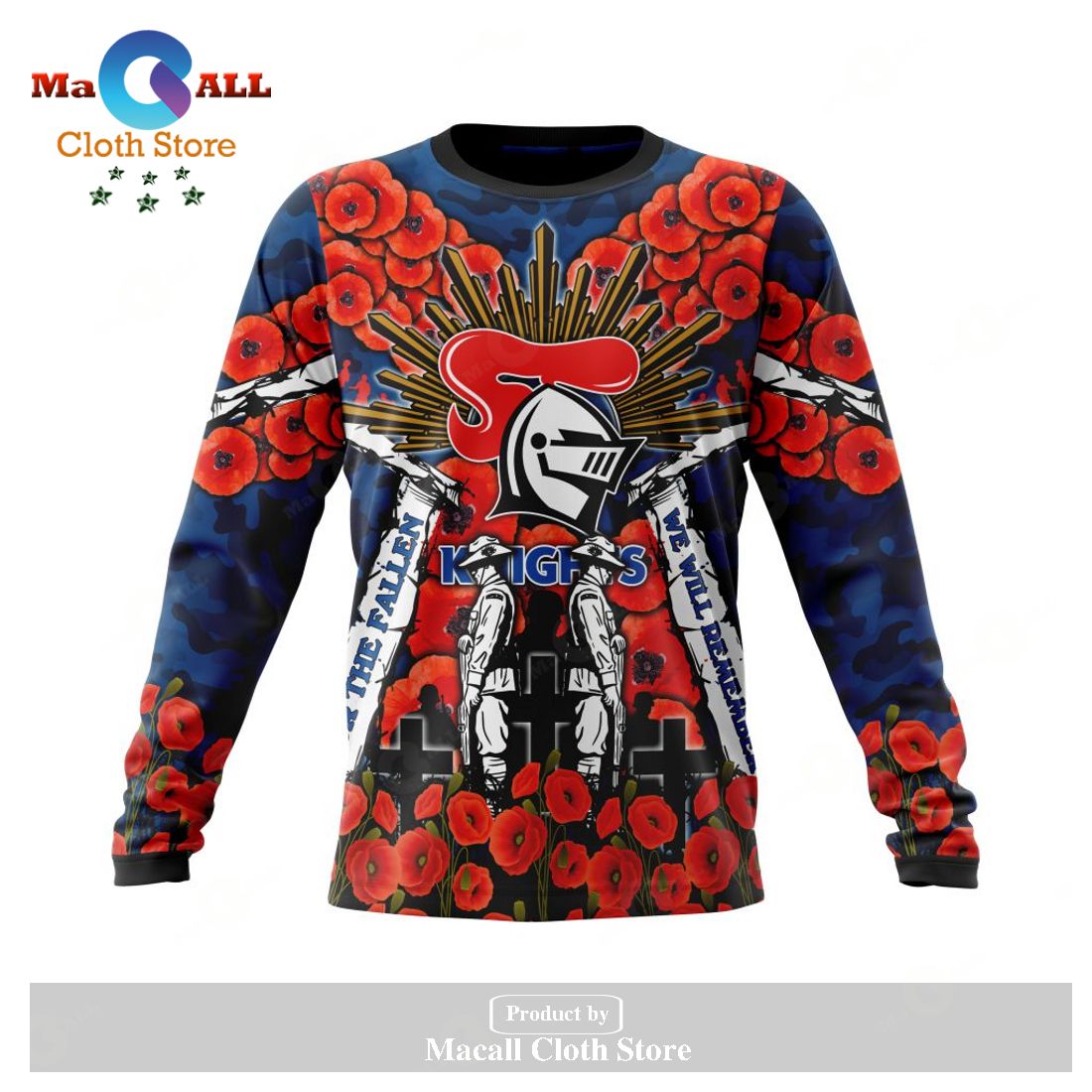 Newcastle Knights - Specialized 2023 Anzac Jersey Concepts Hoodie Sweatshirt 3D LIMITED EDITION Newcastle Knights - Specialized 2023 Anzac Jersey Concepts Hoodie Sweatshirt 3D LIMITED EDITION