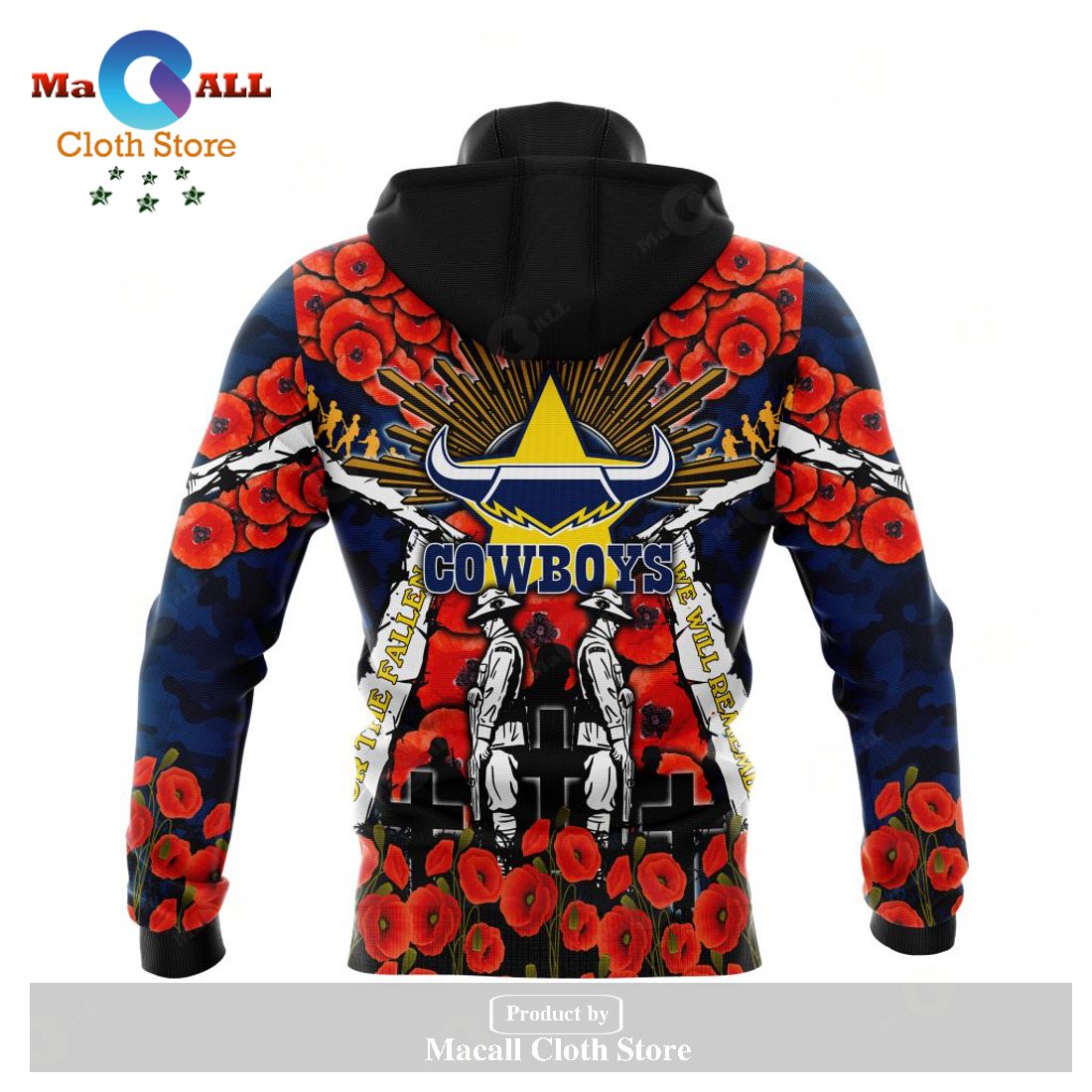 North Queensland Cowboys - Specialized 2023 Anzac Jersey Concepts Hoodie Sweatshirt 3D LIMITED EDITION North Queensland Cowboys - Specialized 2023 Anzac Jersey Concepts Hoodie Sweatshirt 3D LIMITED EDITION