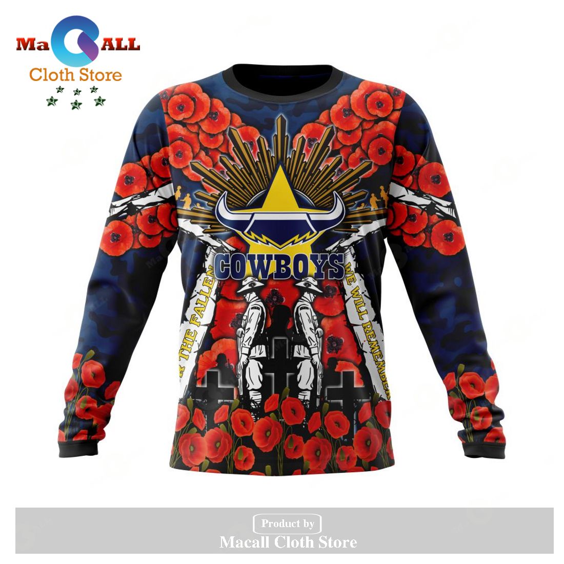 North Queensland Cowboys - Specialized 2023 Anzac Jersey Concepts Hoodie Sweatshirt 3D LIMITED EDITION North Queensland Cowboys - Specialized 2023 Anzac Jersey Concepts Hoodie Sweatshirt 3D LIMITED EDITION