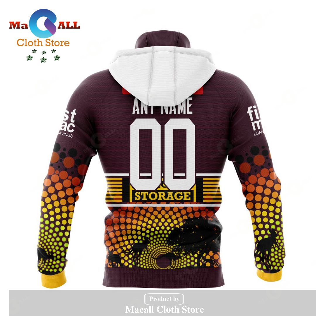 Personalized NRL Brisbane Broncos - Specialized Concepts For Australia's Day Kits Hoodie Sweatshirt 3D LIMITED EDITION Personalized NRL Brisbane Broncos - Specialized Concepts For Australia's Day Kits Hoodie Sweatshirt 3D LIMITED EDITION