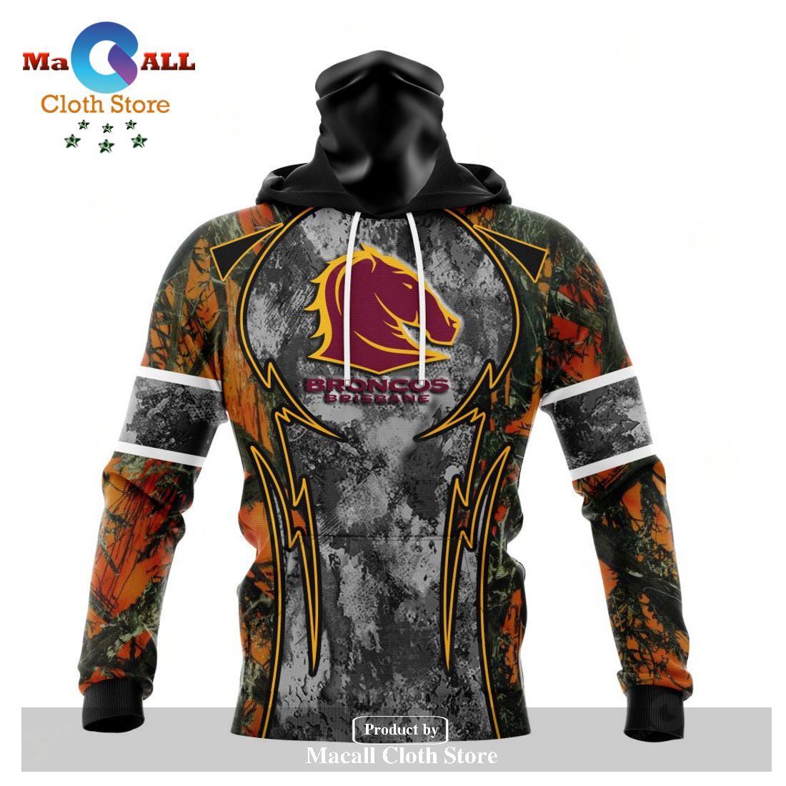 Personalized NRL Brisbane Broncos - Specialized Design Wih Camo Concepts For Hungting In Forest Hoodie Sweatshirt 3D LIMITED EDITION Personalized NRL Brisbane Broncos - Specialized Design Wih Camo Concepts For Hungting In Forest Hoodie Sweatshirt 3D LIMITED EDITION