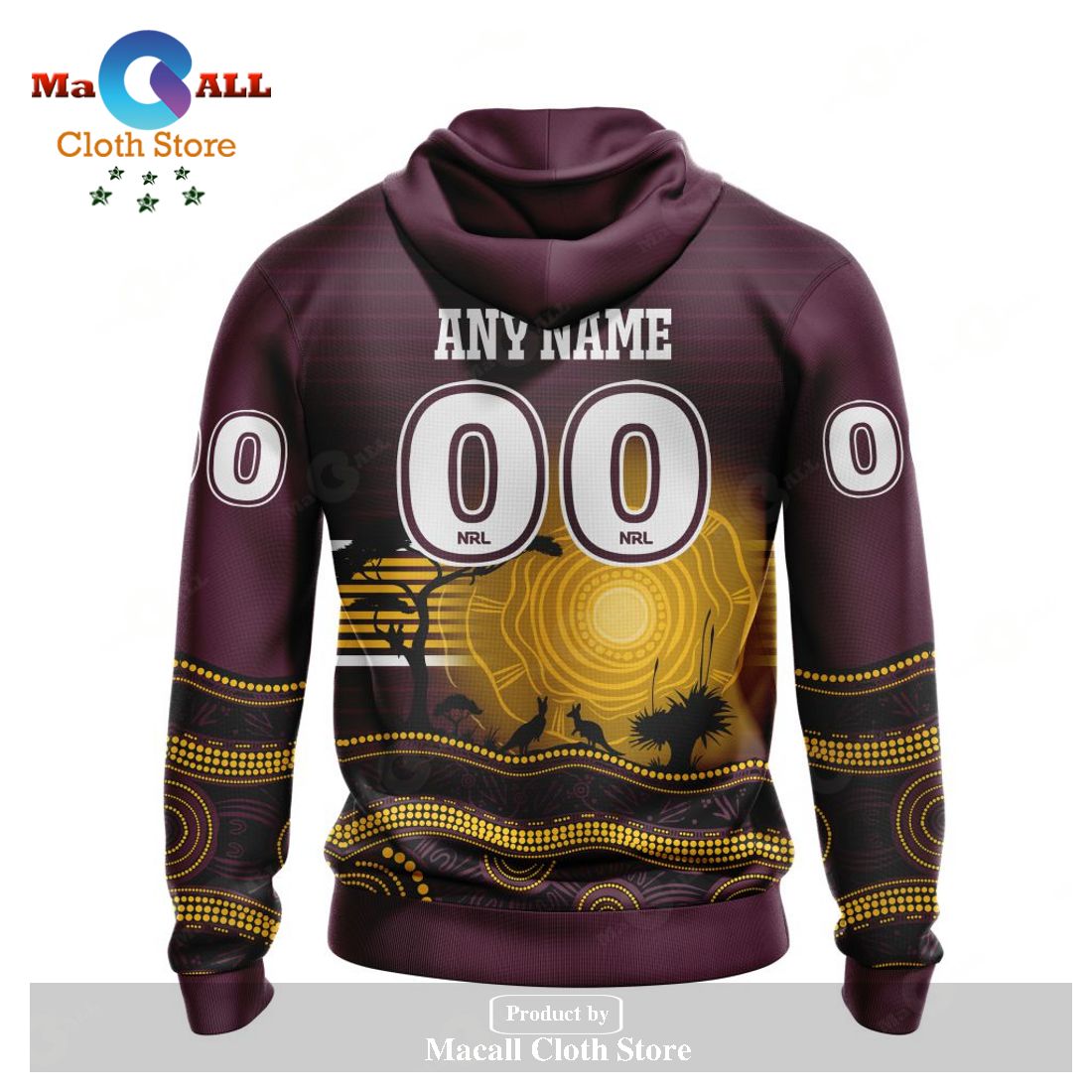 Personalized NRL Brisbane Broncos - Specialized Jersey With Beautiful Australia Nature Hoodie Sweatshirt 3D LIMITED EDITION Personalized NRL Brisbane Broncos - Specialized Jersey With Beautiful Australia Nature Hoodie Sweatshirt 3D LIMITED EDITION