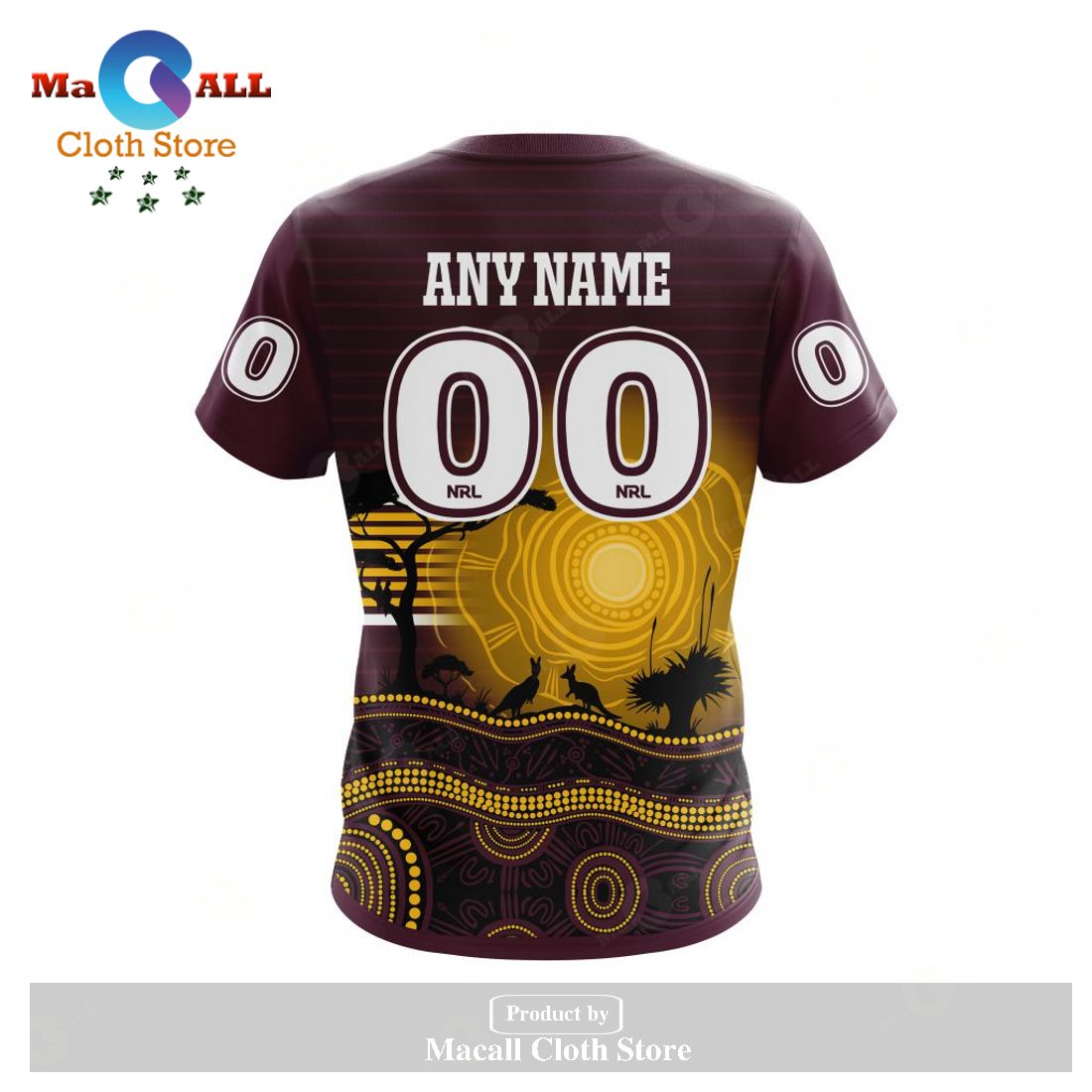 Personalized NRL Brisbane Broncos - Specialized Jersey With Beautiful Australia Nature Hoodie Sweatshirt 3D LIMITED EDITION Personalized NRL Brisbane Broncos - Specialized Jersey With Beautiful Australia Nature Hoodie Sweatshirt 3D LIMITED EDITION