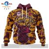 Personalized NRL Brisbane Broncos Special Camo Fishing Hoodie Sweatshirt 3D LIMITED EDITION