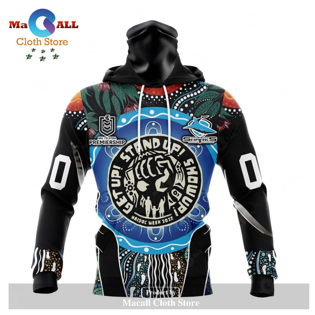 Personalized NRL Cronulla-Sutherland Sharks - Specialized Concepts Kits For Naidoc Event Hoodie Sweatshirt 3D LIMITED EDITION Personalized NRL Cronulla-Sutherland Sharks - Specialized Concepts Kits For Naidoc Event Hoodie Sweatshirt 3D LIMITED EDITION