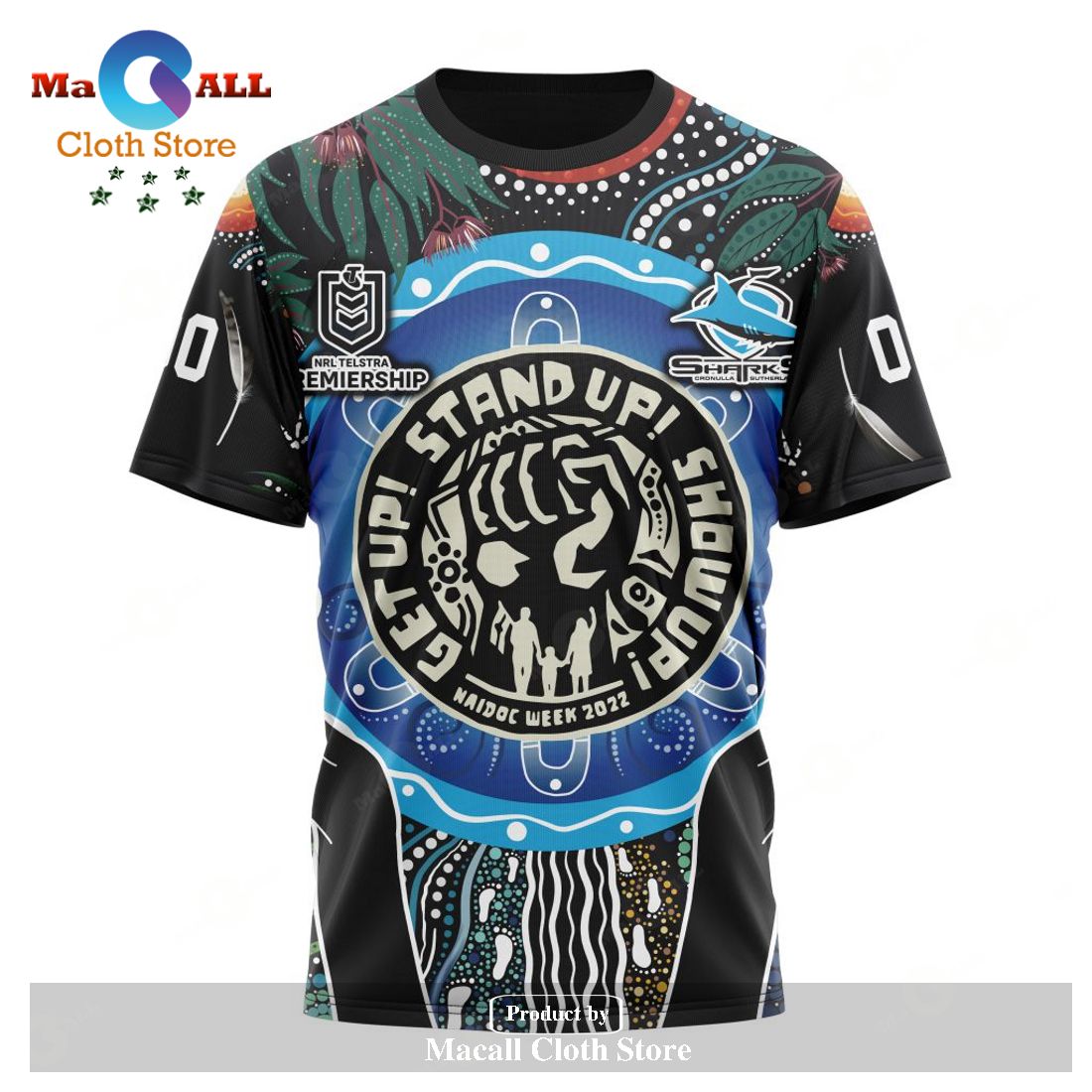 Personalized NRL Cronulla-Sutherland Sharks - Specialized Concepts Kits For Naidoc Event Hoodie Sweatshirt 3D LIMITED EDITION Personalized NRL Cronulla-Sutherland Sharks - Specialized Concepts Kits For Naidoc Event Hoodie Sweatshirt 3D LIMITED EDITION
