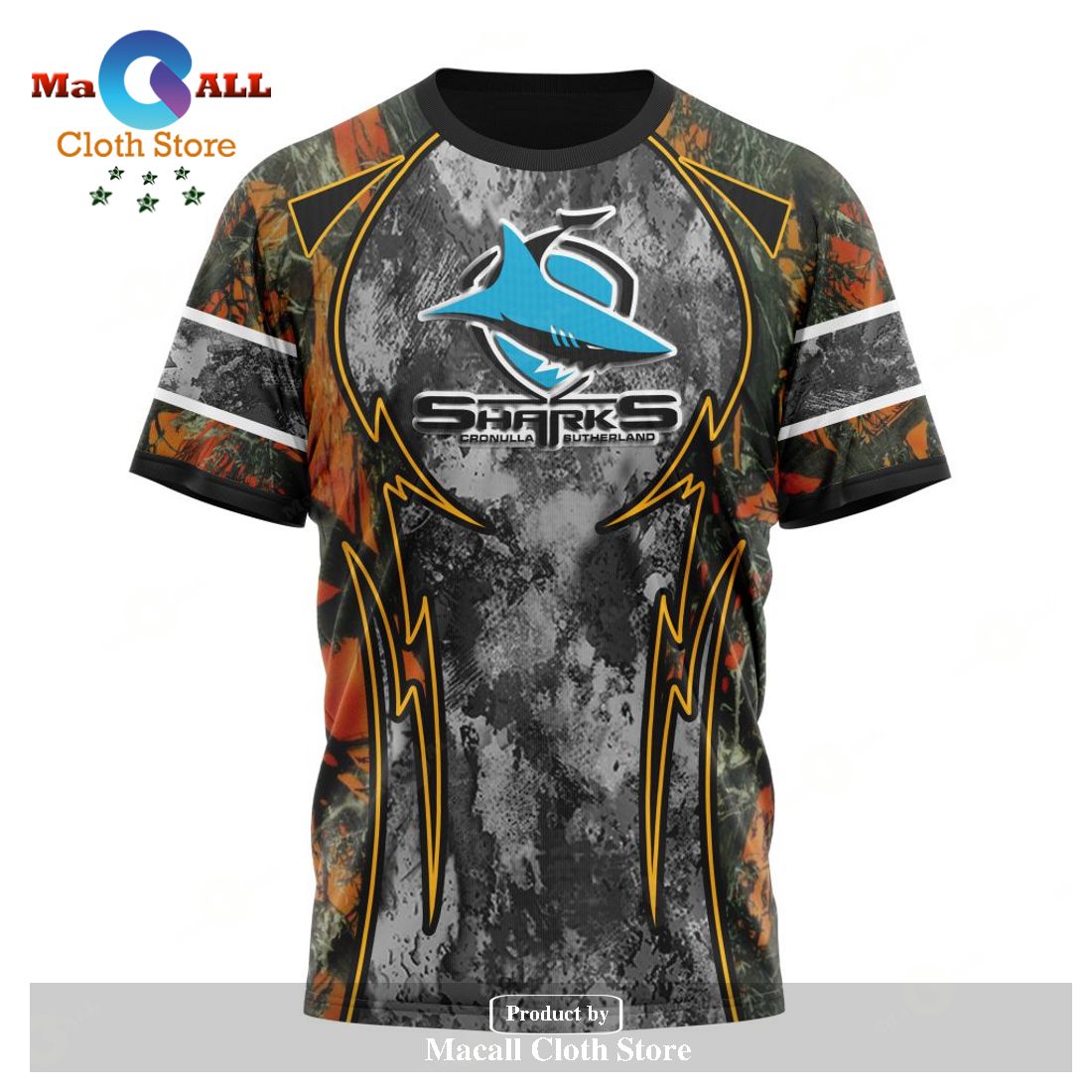 Personalized NRL Cronulla-Sutherland Sharks - Specialized Design Wih Camo Concepts For Hungting In Forest Hoodie Sweatshirt 3D LIMITED EDITION Personalized NRL Cronulla-Sutherland Sharks - Specialized Design Wih Camo Concepts For Hungting In Forest Hoodie Sweatshirt 3D LIMITED EDITION