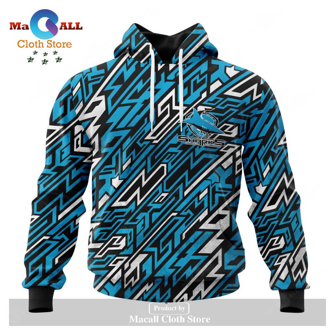 Personalized NRL Cronulla-Sutherland Sharks - Specialized Design Wih Morden Art Syle Hoodie Sweatshirt 3D LIMITED EDITION Personalized NRL Cronulla-Sutherland Sharks - Specialized Design Wih Morden Art Syle Hoodie Sweatshirt 3D LIMITED EDITION