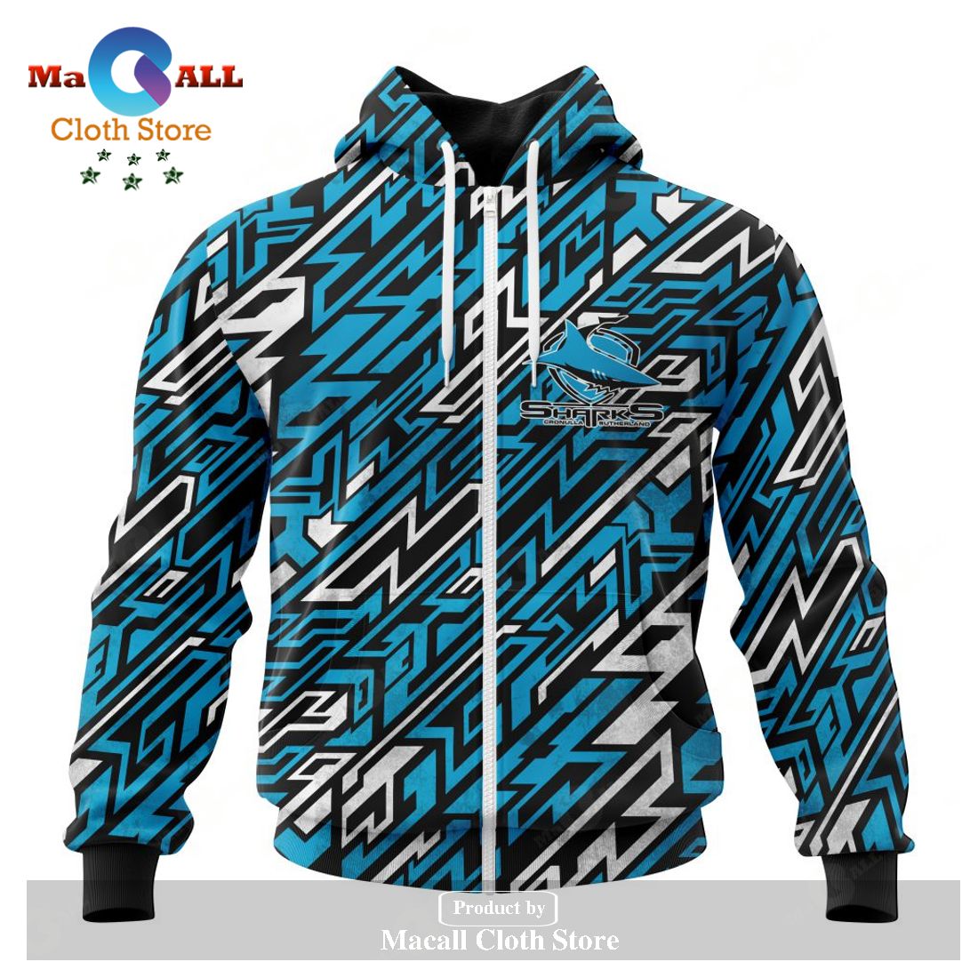 Personalized NRL Cronulla-Sutherland Sharks - Specialized Design Wih Morden Art Syle Hoodie Sweatshirt 3D LIMITED EDITION Personalized NRL Cronulla-Sutherland Sharks - Specialized Design Wih Morden Art Syle Hoodie Sweatshirt 3D LIMITED EDITION