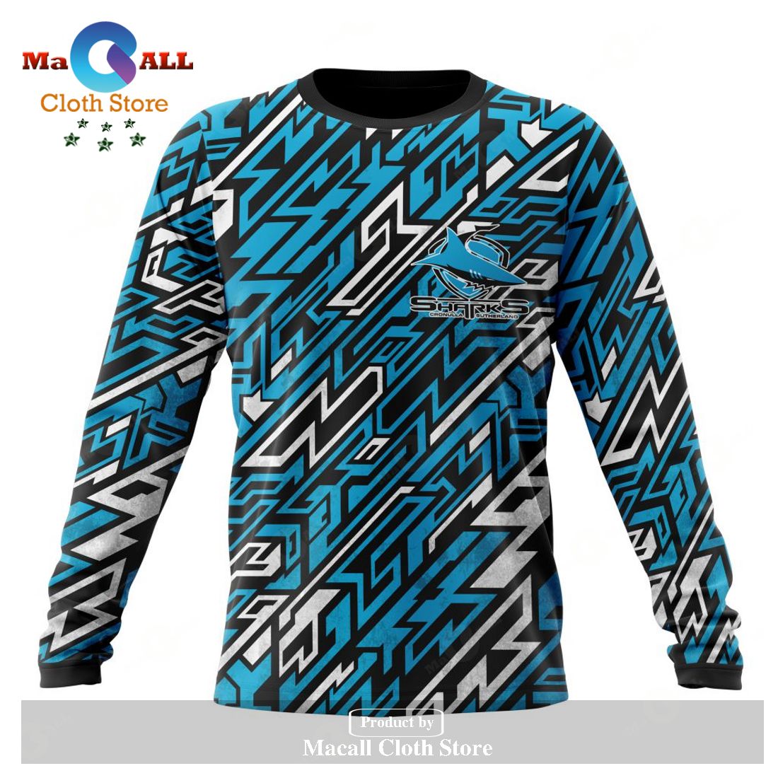 Personalized NRL Cronulla-Sutherland Sharks - Specialized Design Wih Morden Art Syle Hoodie Sweatshirt 3D LIMITED EDITION Personalized NRL Cronulla-Sutherland Sharks - Specialized Design Wih Morden Art Syle Hoodie Sweatshirt 3D LIMITED EDITION