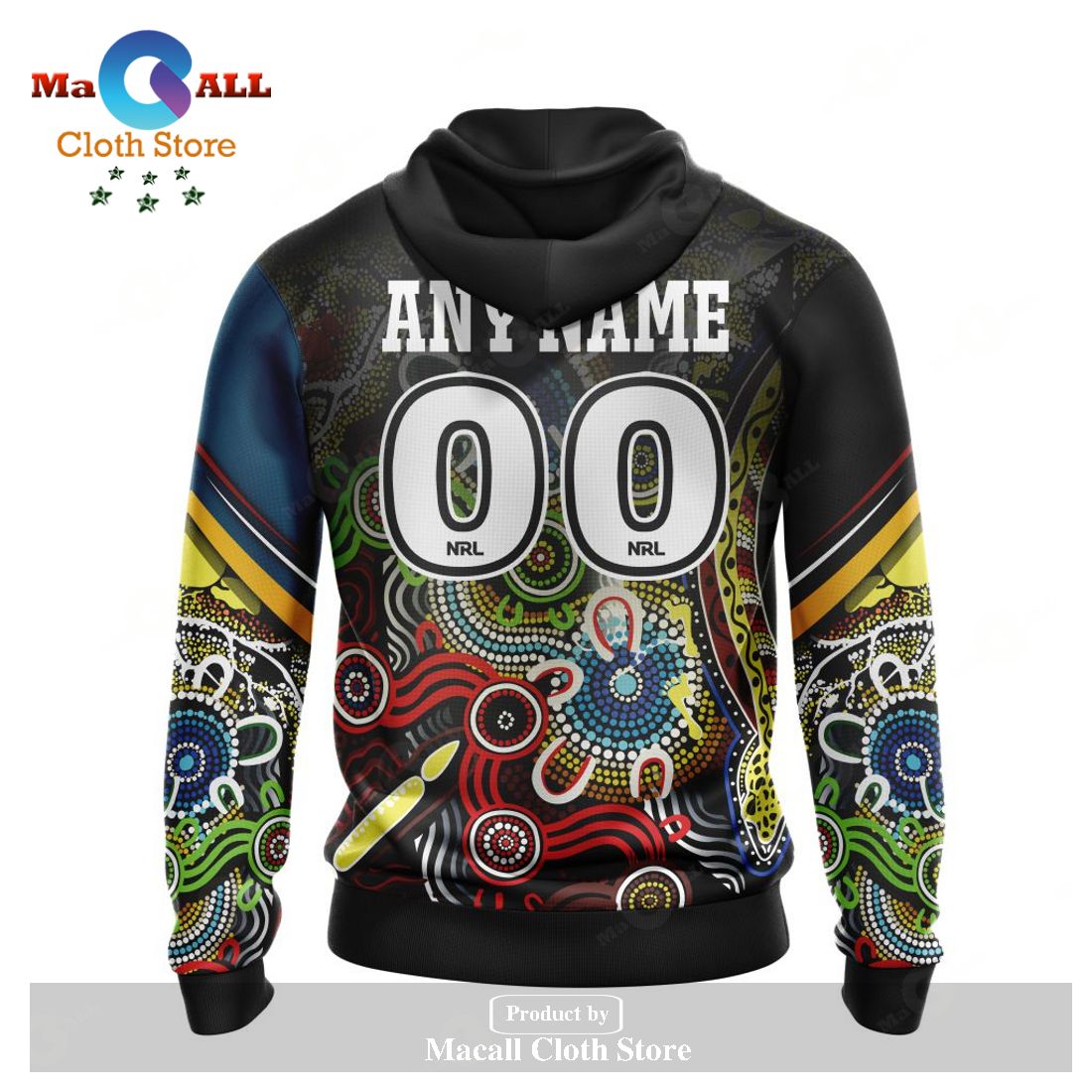 Personalized NRL Cronulla-Sutherland Sharks - Specialized Indigenous Concept With Team Mascot Hoodie Sweatshirt 3D LIMITED EDITION Personalized NRL Cronulla-Sutherland Sharks - Specialized Indigenous Concept With Team Mascot Hoodie Sweatshirt 3D LIMITED EDITION