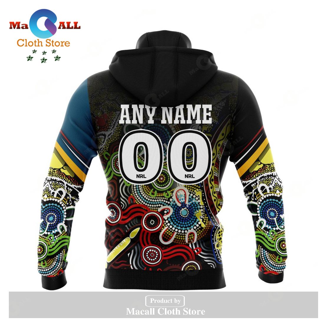 Personalized NRL Cronulla-Sutherland Sharks - Specialized Indigenous Concept With Team Mascot Hoodie Sweatshirt 3D LIMITED EDITION Personalized NRL Cronulla-Sutherland Sharks - Specialized Indigenous Concept With Team Mascot Hoodie Sweatshirt 3D LIMITED EDITION