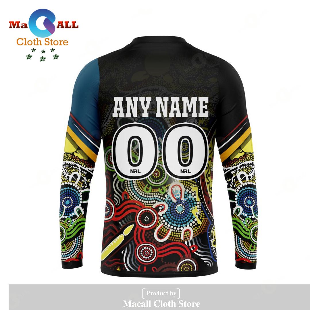 Personalized NRL Cronulla-Sutherland Sharks - Specialized Indigenous Concept With Team Mascot Hoodie Sweatshirt 3D LIMITED EDITION Personalized NRL Cronulla-Sutherland Sharks - Specialized Indigenous Concept With Team Mascot Hoodie Sweatshirt 3D LIMITED EDITION