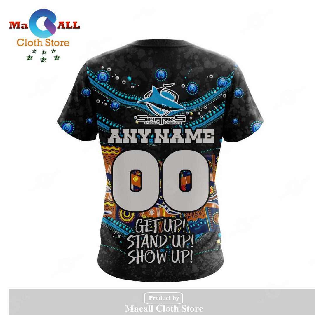 Personalized NRL Cronulla-Sutherland Sharks - Specialized Indigenous Kits For NAIDOC Week Hoodie Sweatshirt 3D LIMITED EDITION Personalized NRL Cronulla-Sutherland Sharks - Specialized Indigenous Kits For NAIDOC Week Hoodie Sweatshirt 3D LIMITED EDITION