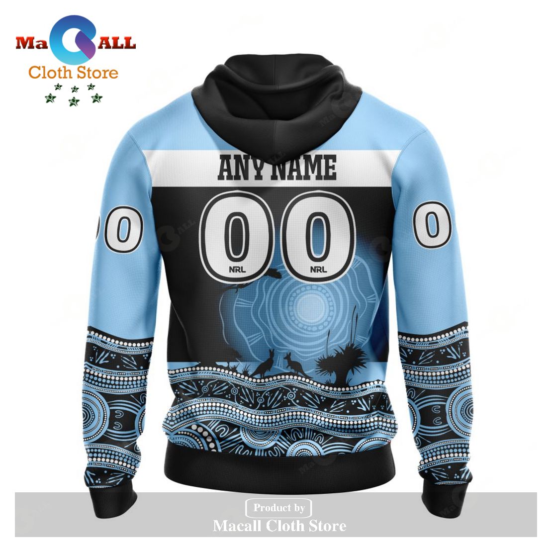 Personalized NRL Cronulla-Sutherland Sharks - Specialized Jersey With Beautiful Australia Nature Hoodie Sweatshirt 3D LIMITED EDITION Personalized NRL Cronulla-Sutherland Sharks - Specialized Jersey With Beautiful Australia Nature Hoodie Sweatshirt 3D LIMITED EDITION