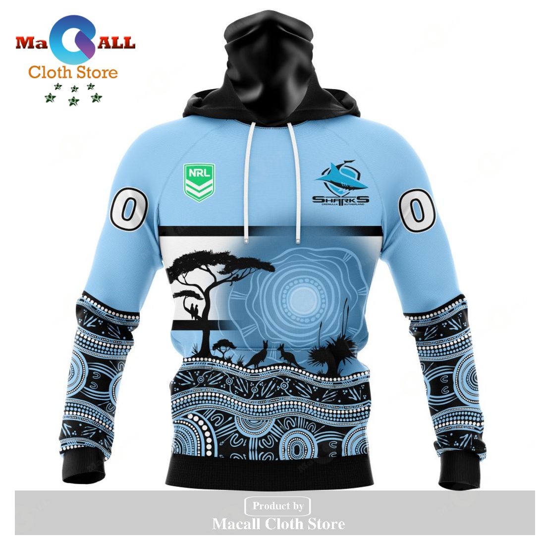 Personalized NRL Cronulla-Sutherland Sharks - Specialized Jersey With Beautiful Australia Nature Hoodie Sweatshirt 3D LIMITED EDITION Personalized NRL Cronulla-Sutherland Sharks - Specialized Jersey With Beautiful Australia Nature Hoodie Sweatshirt 3D LIMITED EDITION