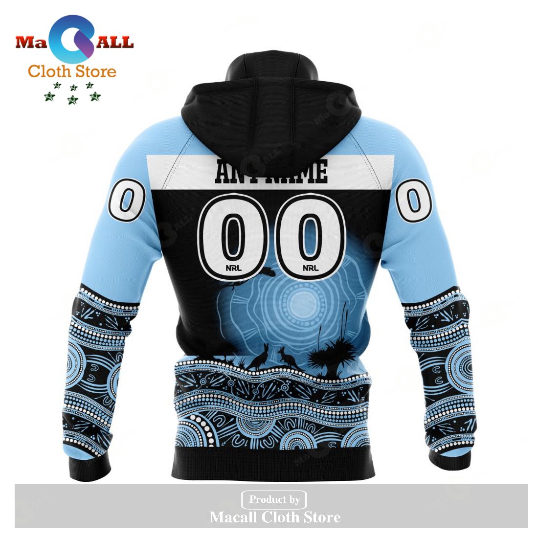 Personalized NRL Cronulla-Sutherland Sharks - Specialized Jersey With Beautiful Australia Nature Hoodie Sweatshirt 3D LIMITED EDITION Personalized NRL Cronulla-Sutherland Sharks - Specialized Jersey With Beautiful Australia Nature Hoodie Sweatshirt 3D LIMITED EDITION