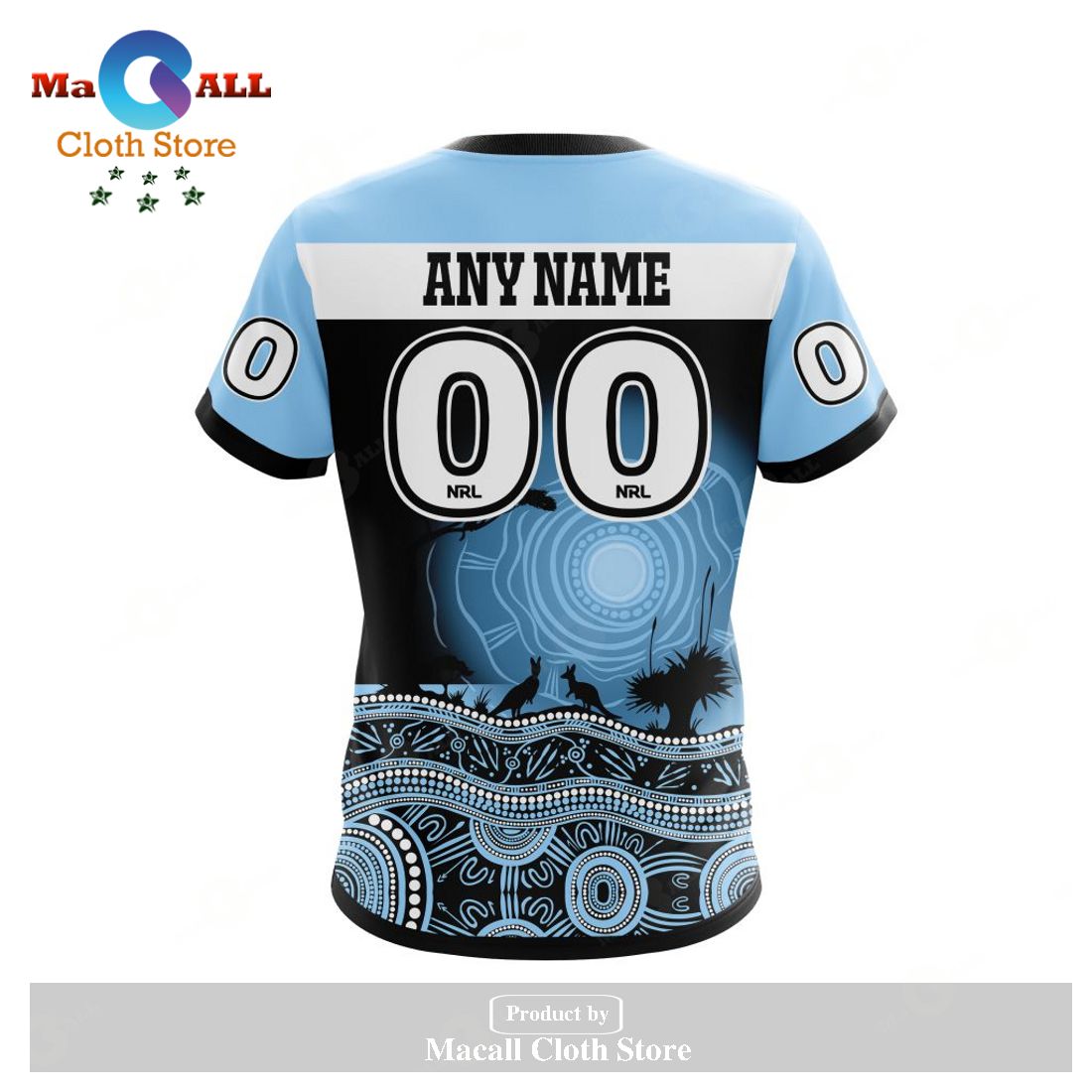 Personalized NRL Cronulla-Sutherland Sharks - Specialized Jersey With Beautiful Australia Nature Hoodie Sweatshirt 3D LIMITED EDITION Personalized NRL Cronulla-Sutherland Sharks - Specialized Jersey With Beautiful Australia Nature Hoodie Sweatshirt 3D LIMITED EDITION