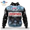 Personalized NRL Cronulla-Sutherland Sharks – Specialized Orange Hunting Camo Hoodie Sweatshirt 3D LIMITED EDITION