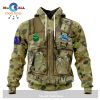 Personalized NRL Cronulla-Sutherland Sharks Special Military Camo Kits Hoodie Sweatshirt 3D LIMITED EDITION