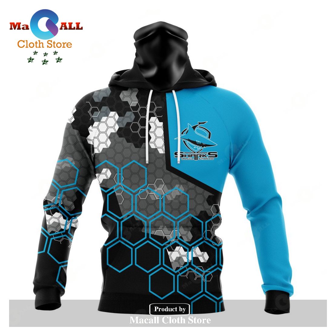 Personalized NRL Cronulla-Sutherland Sharks Special MotoCross Concept Hoodie Sweatshirt 3D LIMITED EDITION Personalized NRL Cronulla-Sutherland Sharks Special MotoCross Concept Hoodie Sweatshirt 3D LIMITED EDITION