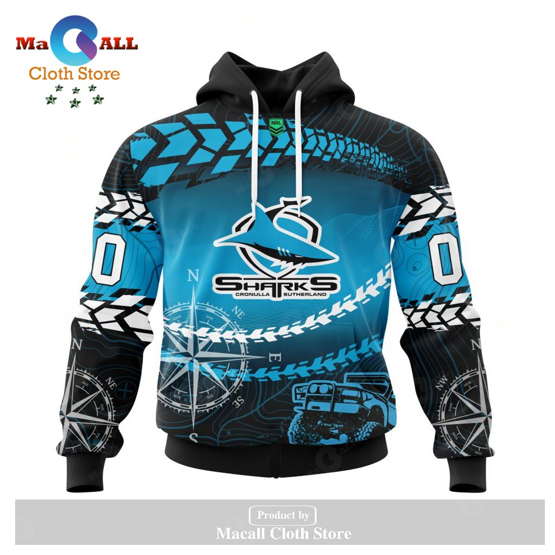 Personalized NRL Cronulla-Sutherland Sharks Special Off-Road Concept Hoodie Sweatshirt 3D LIMITED EDITION Personalized NRL Cronulla-Sutherland Sharks Special Off-Road Concept Hoodie Sweatshirt 3D LIMITED EDITION