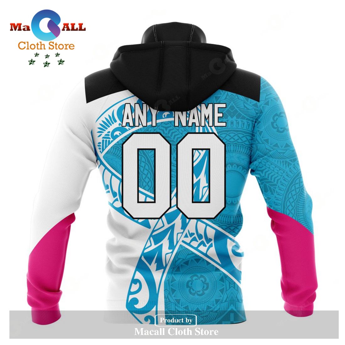 Personalized NRL Cronulla-Sutherland Sharks Specialized Kits Samoa Fight Cancer Hoodie Sweatshirt 3D LIMITED EDITION Personalized NRL Cronulla-Sutherland Sharks Specialized Kits Samoa Fight Cancer Hoodie Sweatshirt 3D LIMITED EDITION