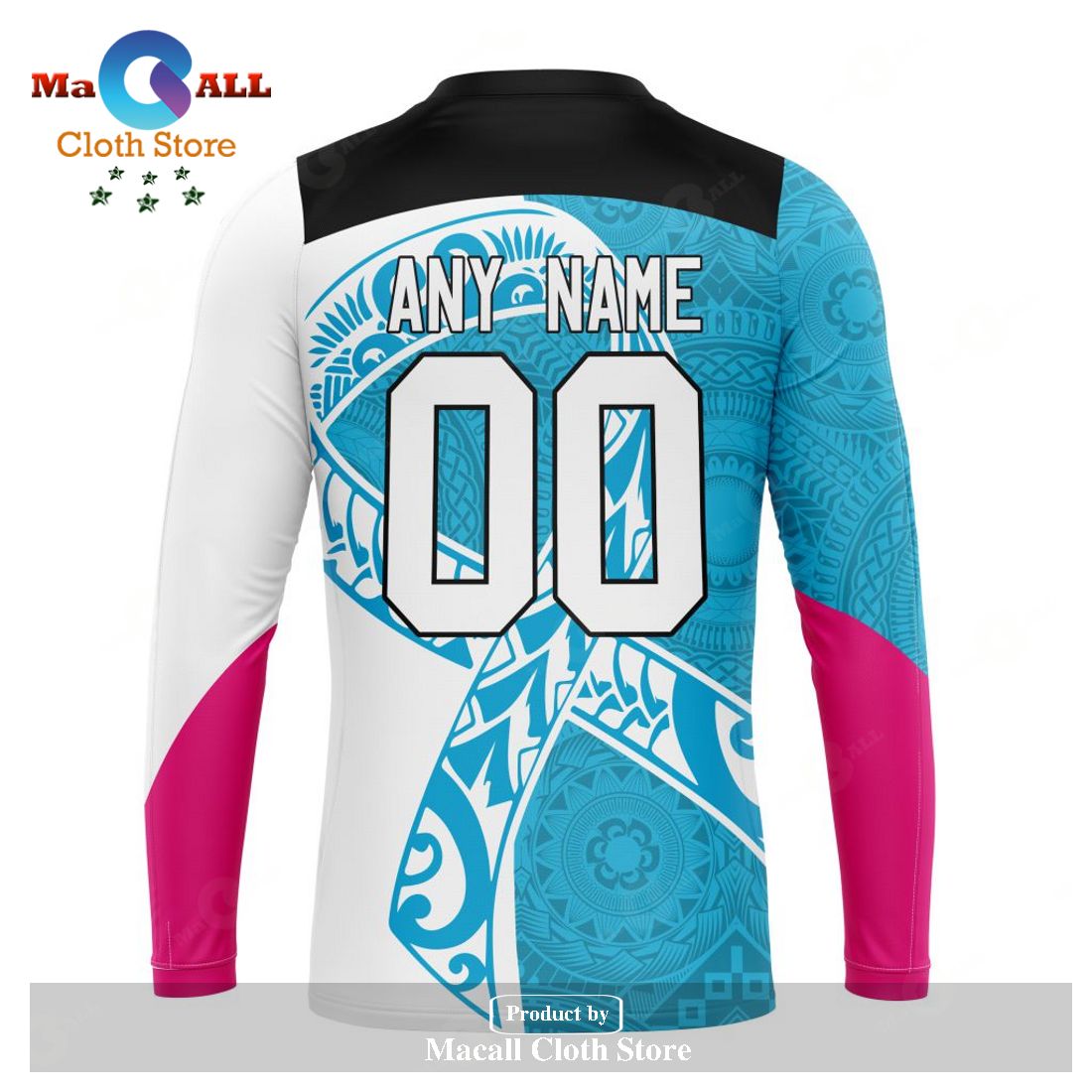 Personalized NRL Cronulla-Sutherland Sharks Specialized Kits Samoa Fight Cancer Hoodie Sweatshirt 3D LIMITED EDITION Personalized NRL Cronulla-Sutherland Sharks Specialized Kits Samoa Fight Cancer Hoodie Sweatshirt 3D LIMITED EDITION