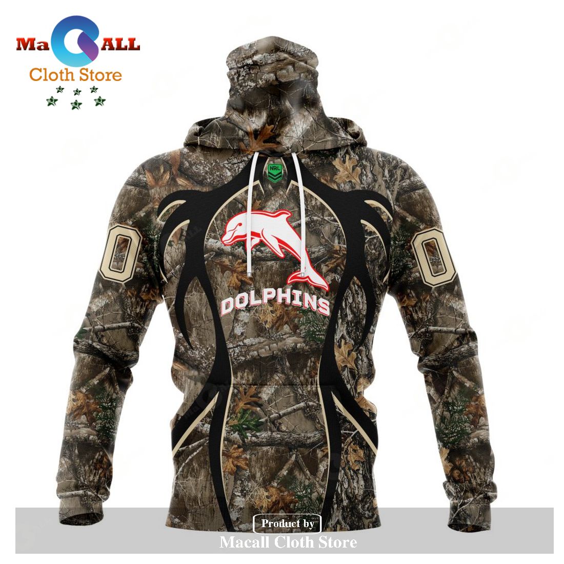 Personalized NRL Dolphins - Specialized Hunting Camo Hoodie Sweatshirt 3D LIMITED EDITION Personalized NRL Dolphins - Specialized Hunting Camo Hoodie Sweatshirt 3D LIMITED EDITION
