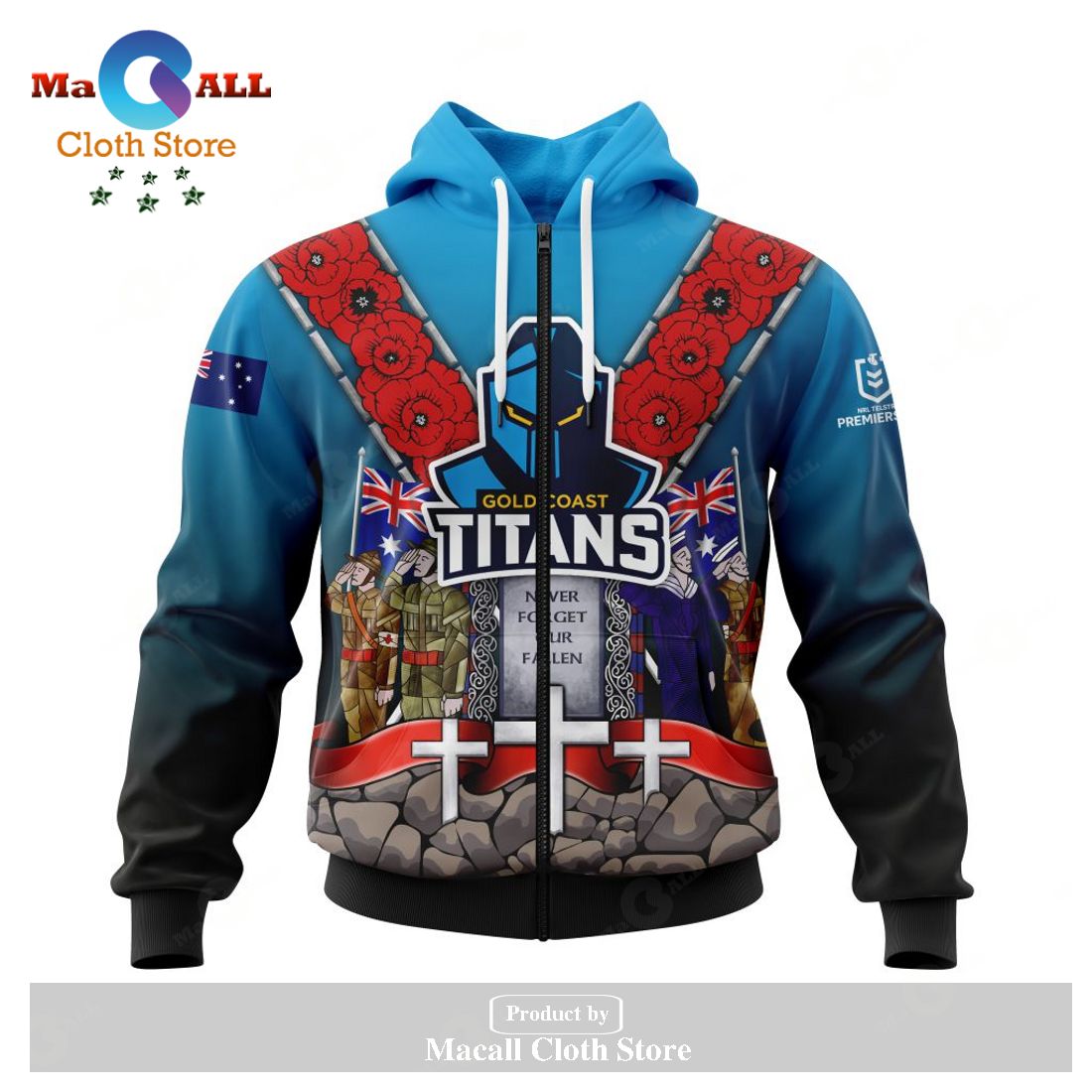 Personalized NRL Gold Coast Titans - Specialized Anzac Jersey Concepts Hoodie Sweatshirt 3D LIMITED EDITION Personalized NRL Gold Coast Titans - Specialized Anzac Jersey Concepts Hoodie Sweatshirt 3D LIMITED EDITION