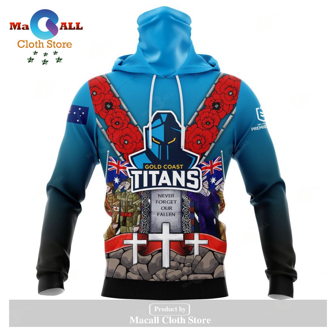 Personalized NRL Gold Coast Titans - Specialized Anzac Jersey Concepts Hoodie Sweatshirt 3D LIMITED EDITION Personalized NRL Gold Coast Titans - Specialized Anzac Jersey Concepts Hoodie Sweatshirt 3D LIMITED EDITION