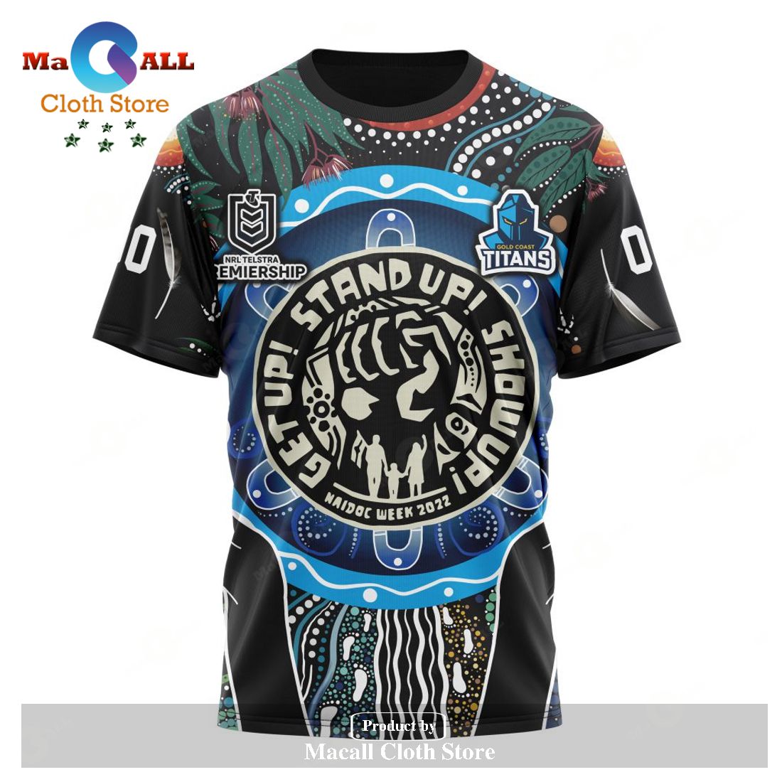 Personalized NRL Gold Coast Titans - Specialized Concepts Kits For Naidoc Event Hoodie Sweatshirt 3D LIMITED EDITION Personalized NRL Gold Coast Titans - Specialized Concepts Kits For Naidoc Event Hoodie Sweatshirt 3D LIMITED EDITION