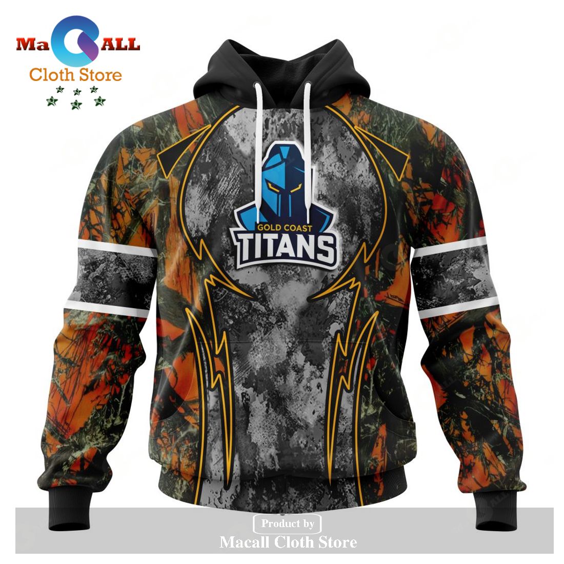 Personalized NRL Gold Coast Titans - Specialized Design Wih Camo Concepts For Hungting In Forest Hoodie Sweatshirt 3D LIMITED EDITION Personalized NRL Gold Coast Titans - Specialized Design Wih Camo Concepts For Hungting In Forest Hoodie Sweatshirt 3D LIMITED EDITION