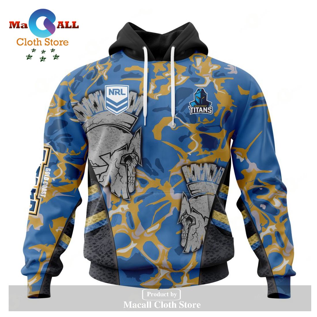 Personalized NRL Gold Coast Titans - Specialized Design Wih Morden Art Syle Hoodie Sweatshirt 3D LIMITED EDITION Personalized NRL Gold Coast Titans - Specialized Design Wih Morden Art Syle Hoodie Sweatshirt 3D LIMITED EDITION