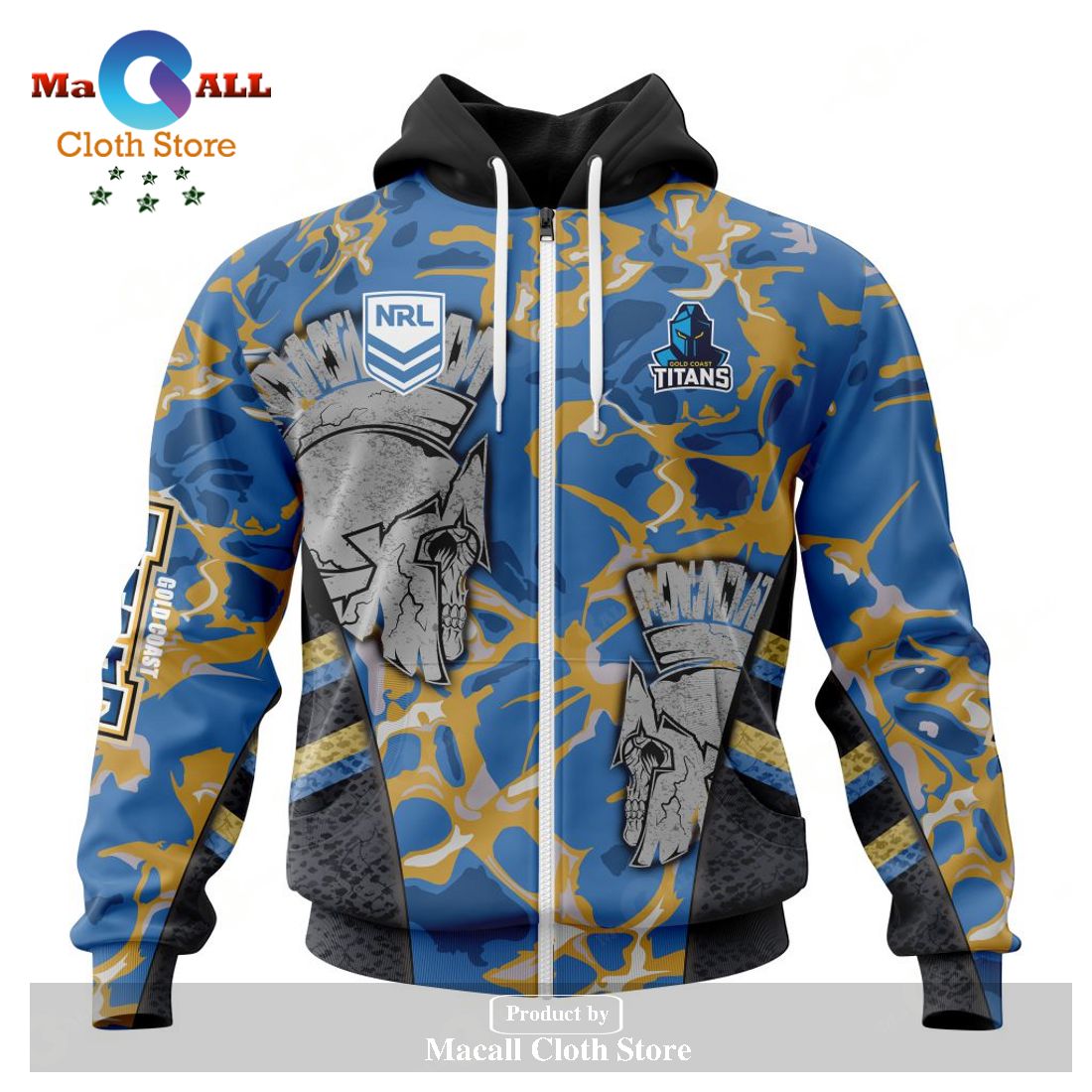 Personalized NRL Gold Coast Titans - Specialized Design Wih Morden Art Syle Hoodie Sweatshirt 3D LIMITED EDITION Personalized NRL Gold Coast Titans - Specialized Design Wih Morden Art Syle Hoodie Sweatshirt 3D LIMITED EDITION