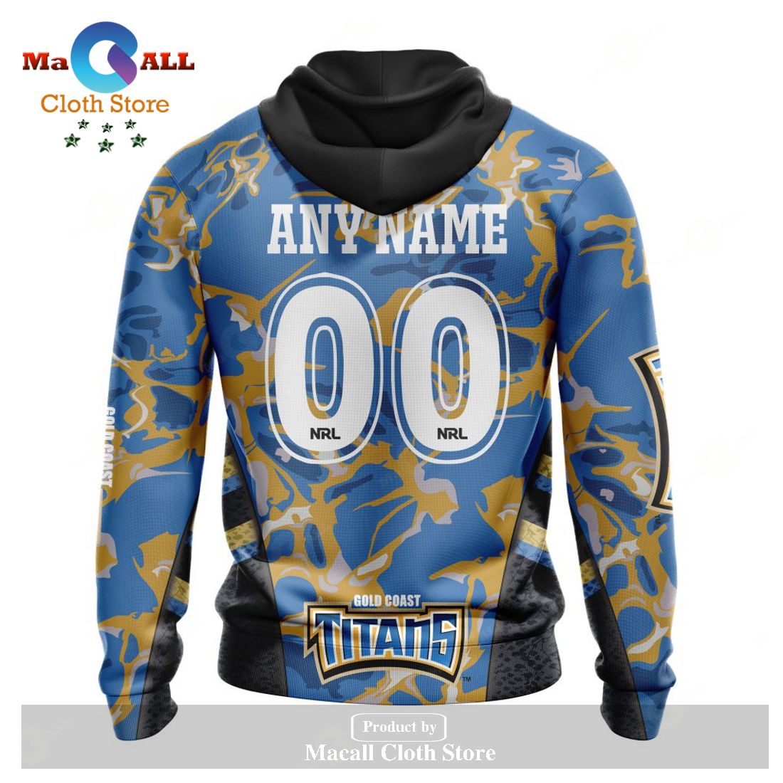 Personalized NRL Gold Coast Titans - Specialized Design Wih Morden Art Syle Hoodie Sweatshirt 3D LIMITED EDITION Personalized NRL Gold Coast Titans - Specialized Design Wih Morden Art Syle Hoodie Sweatshirt 3D LIMITED EDITION