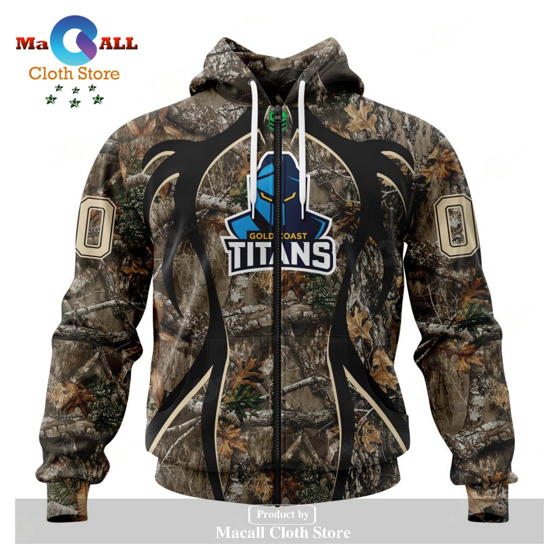 Personalized NRL Gold Coast Titans - Specialized Hunting Camo Hoodie Sweatshirt 3D LIMITED EDITION Personalized NRL Gold Coast Titans - Specialized Hunting Camo Hoodie Sweatshirt 3D LIMITED EDITION