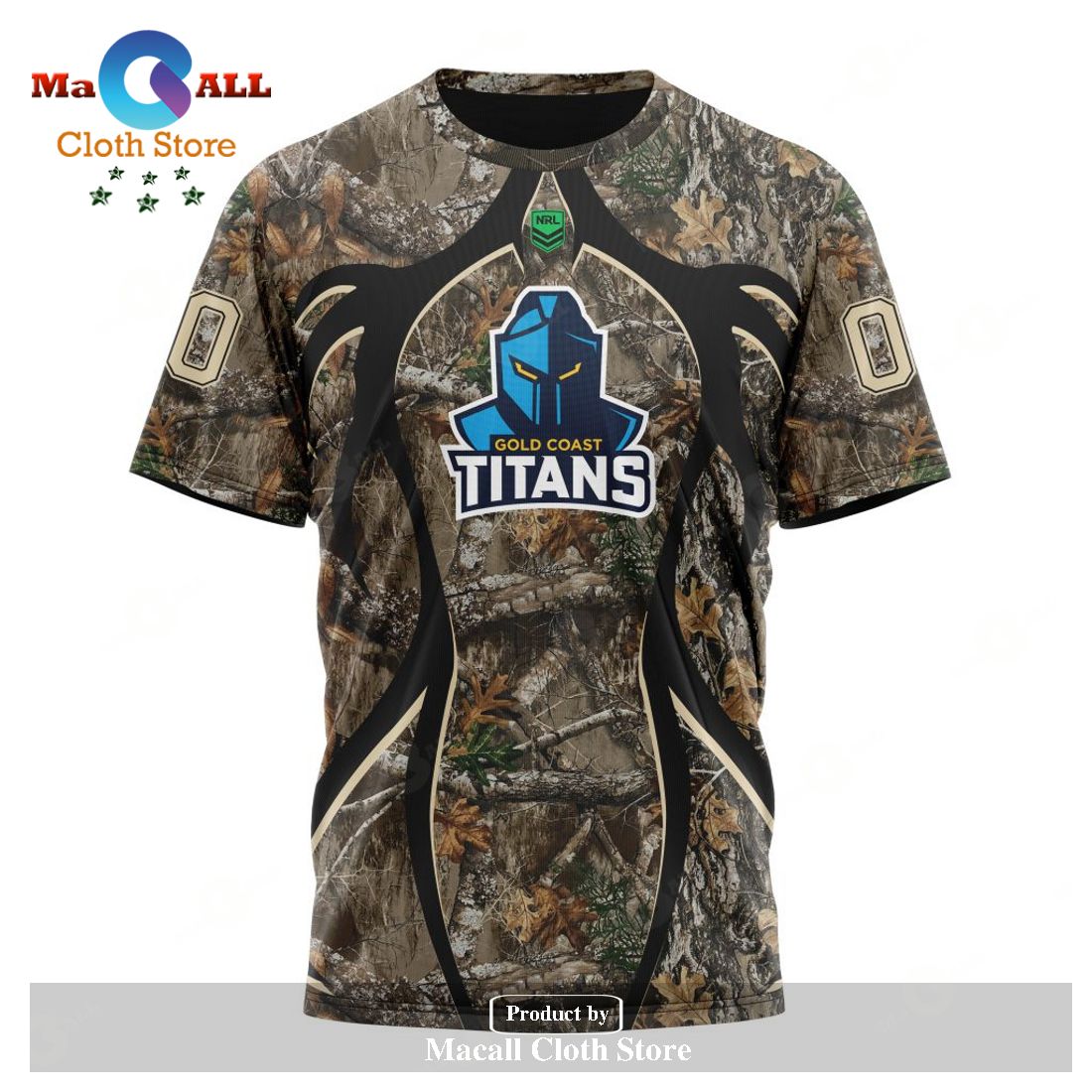 Personalized NRL Gold Coast Titans - Specialized Hunting Camo Hoodie Sweatshirt 3D LIMITED EDITION Personalized NRL Gold Coast Titans - Specialized Hunting Camo Hoodie Sweatshirt 3D LIMITED EDITION