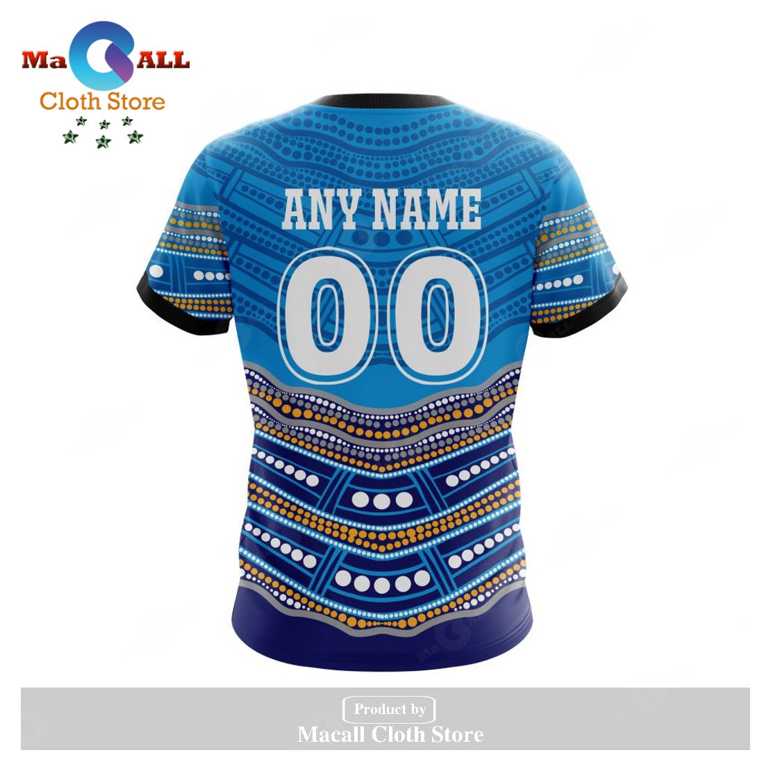Personalized NRL Gold Coast Titans - Specialized Indigenous Concept With Team Mascot Hoodie Sweatshirt 3D LIMITED EDITION Personalized NRL Gold Coast Titans - Specialized Indigenous Concept With Team Mascot Hoodie Sweatshirt 3D LIMITED EDITION