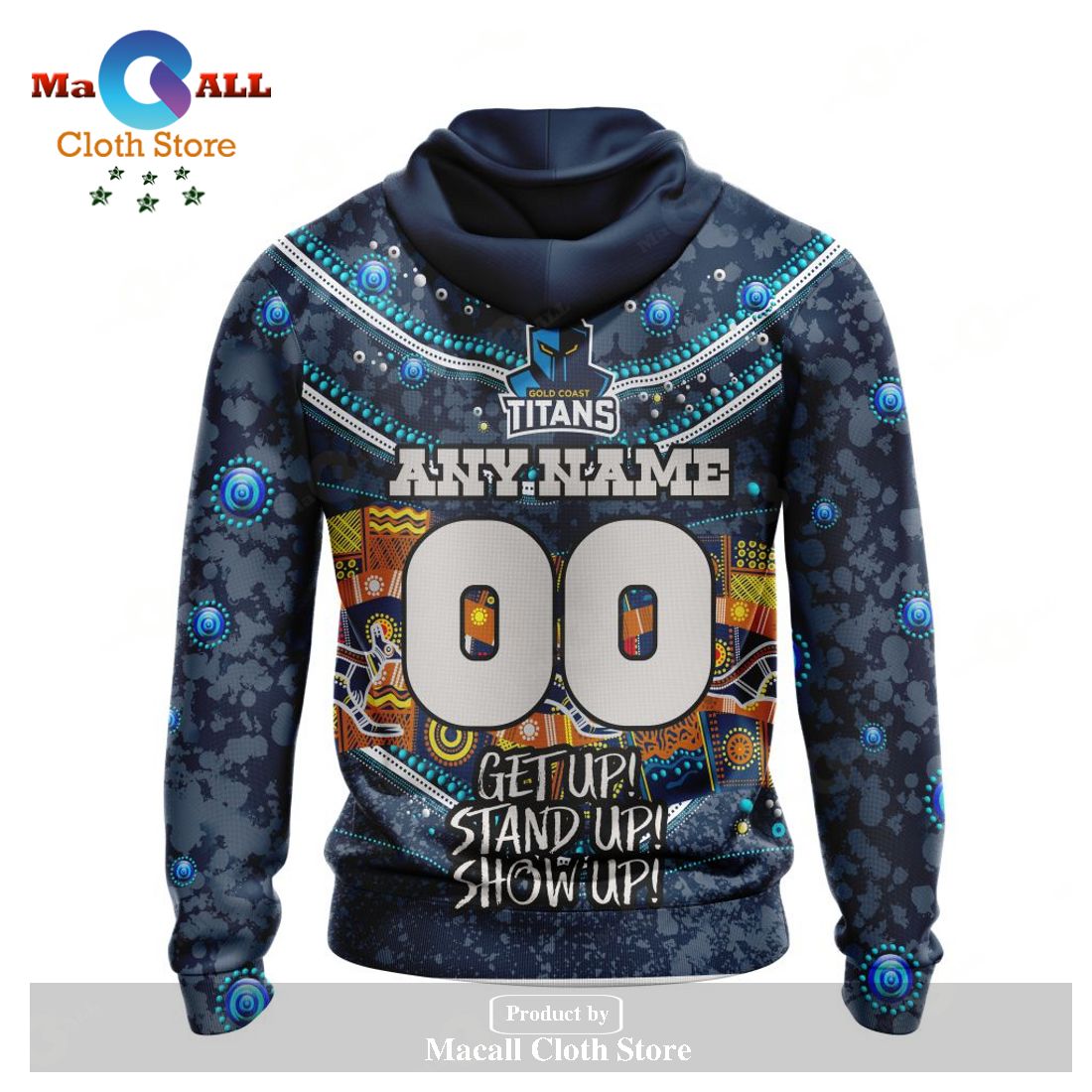 Personalized NRL Gold Coast Titans - Specialized Indigenous Kits For NAIDOC Week Hoodie Sweatshirt 3D LIMITED EDITION Personalized NRL Gold Coast Titans - Specialized Indigenous Kits For NAIDOC Week Hoodie Sweatshirt 3D LIMITED EDITION