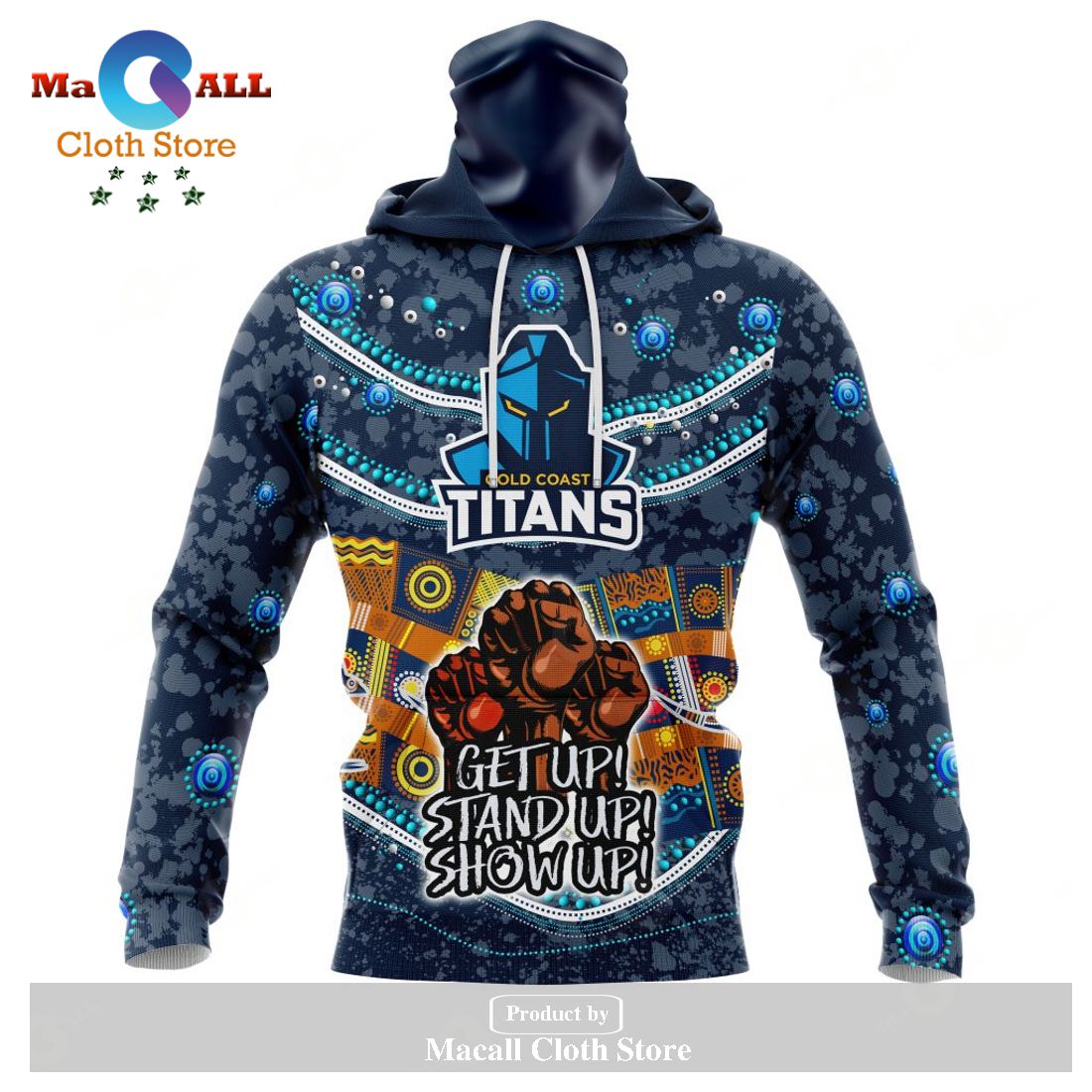 Personalized NRL Gold Coast Titans - Specialized Indigenous Kits For NAIDOC Week Hoodie Sweatshirt 3D LIMITED EDITION Personalized NRL Gold Coast Titans - Specialized Indigenous Kits For NAIDOC Week Hoodie Sweatshirt 3D LIMITED EDITION