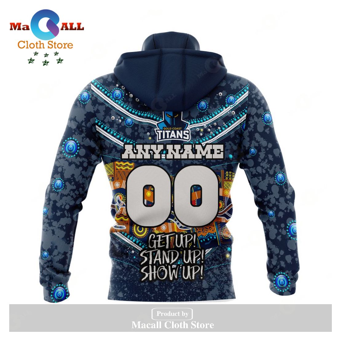 Personalized NRL Gold Coast Titans - Specialized Indigenous Kits For NAIDOC Week Hoodie Sweatshirt 3D LIMITED EDITION Personalized NRL Gold Coast Titans - Specialized Indigenous Kits For NAIDOC Week Hoodie Sweatshirt 3D LIMITED EDITION